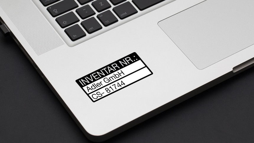 Etikete inventar etiketeinventar uporaba