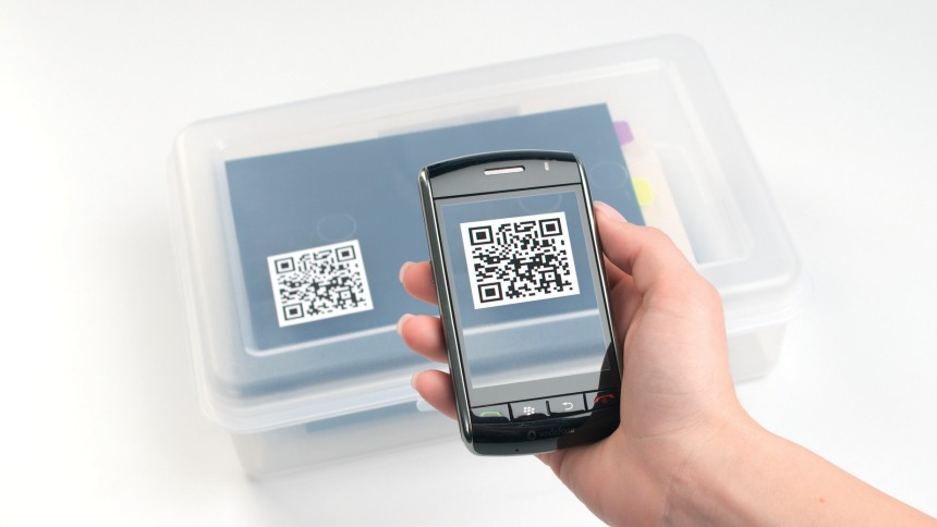 Etikete oznacevanje QR koda uporaba
