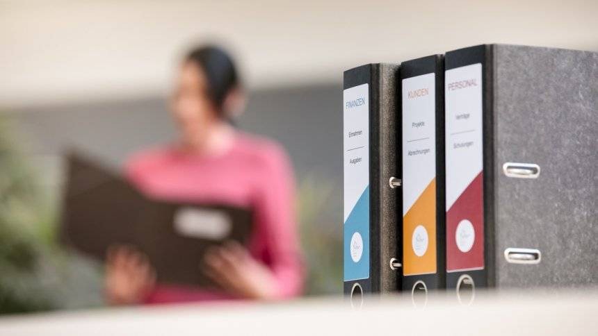 Etikete za registratorje fokus registratorji 1500