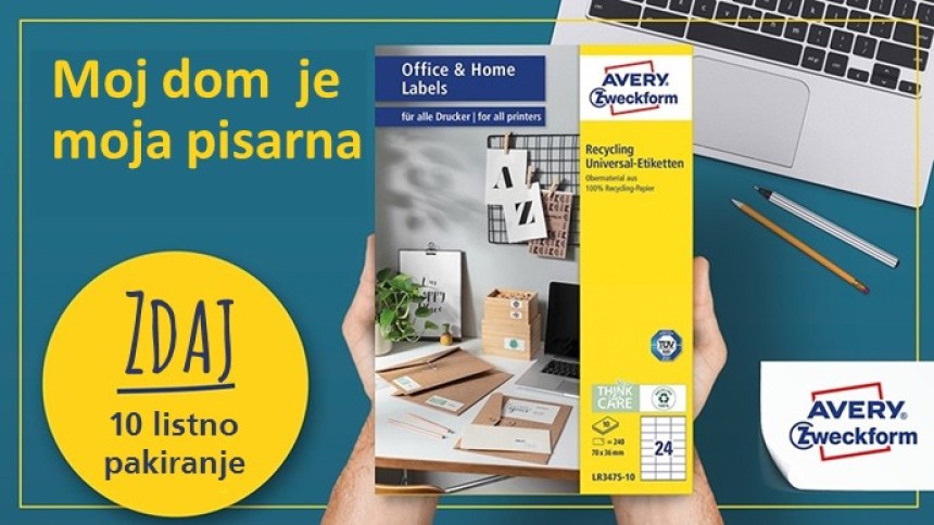 moj dom je moja pisarna reciklirane