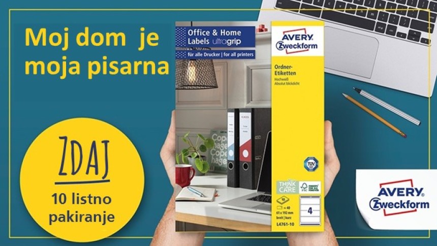 moj dom je moja pisarna registratorji