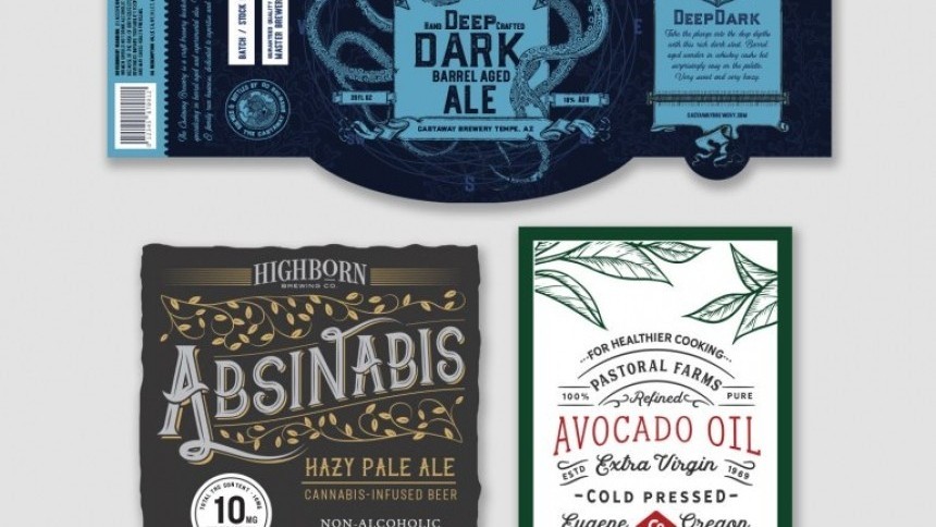 Primeri logotipov narejenih z različnimi pisavami