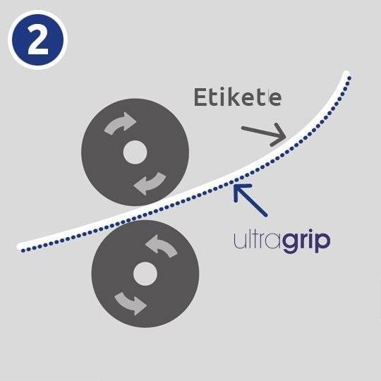 Ultragrip podajanje listov korak 2