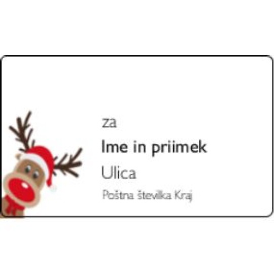 Etiketa z naslovom