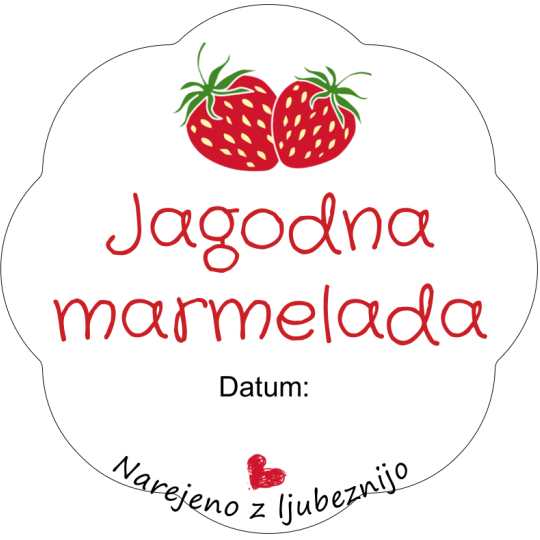 Potiskana etiketa