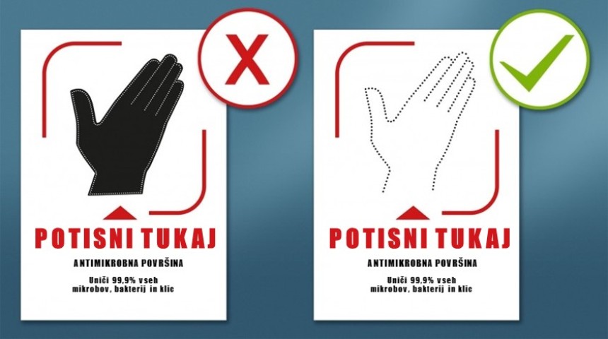 AZ antibakterijske etikete kako tiskati