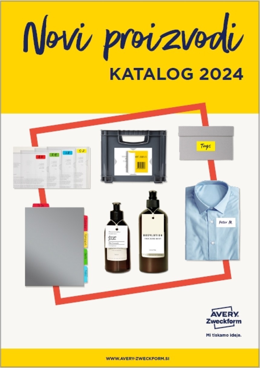 Naslovna stran Katalog novi proizvodi 2024