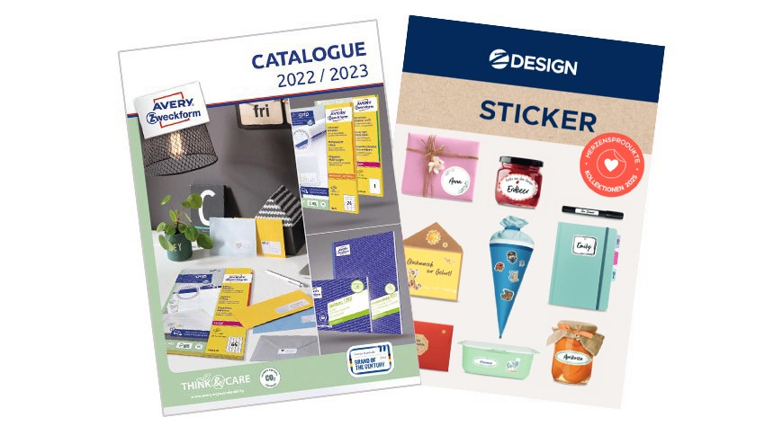 Naslovna stran Catalogue 2022/2023 in Z-Design Sticker 2025