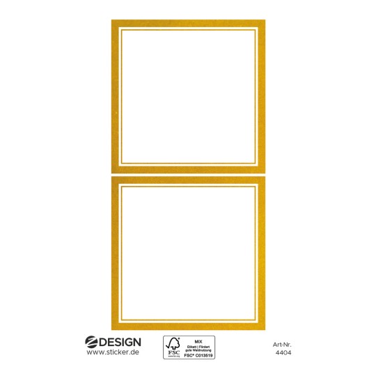 Slika posameznega lista, artikel: 4404, nalepke za označevanje, format: 85 x 160 mm, 2 nalepki/list?