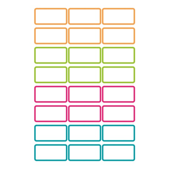 Slika posamezen list, artikel: NAME48C, imenske etikete, format: 15 x 32 mm, 24 etiket/list?