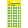 Slika embalaže: Avery Zweckform barvne označevalne pike, Artikel: 3592, Format: ⌀ 8 mm, Vsebina: 416 označevalnih pik / 4 listi, 104 označevalne pike/list?