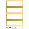 Slika samostojnega lista, artikel: 4401, nalepke za označevanje, format: 85 x 160 mm, 4 nalepke/list?
