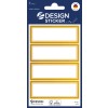 Slika embalaže: Z-Design, izdelek: 4401, nalepke za označevanje, 85 x 160 mm, majhno pakiranje, 12 nalepk / 3 listi.