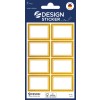 Embalaža: Z-Design, Izdelek: 4402, Nalepke za označevanje, 85 x 160 mm, Mala embalaža, 24 nalepk / 3 lista