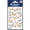 Slika paketa: Z-Design, Artikel: 4417, dekorativne nalepke, 85 x 160 mm, majhno pakiranje, 18 nalepk / 1 list