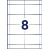 Načrt štancanja posameznega lista A4, artikel: 4822, imenske oznake s sponko, format: 90 x 60 mm.
