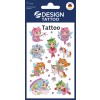Embalaža: Z-Design, Artikel: 56768, Otroške tetovaže, 85 x 160 mm, Majhno pakiranje, 9 tetovaž / 1 list.