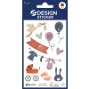 Slika pakiranja: Z-Design, Artikel: 56946, dekorativne nalepke, 85 x 160 mm, manjše pakiranje, 30 nalepk / 3 lista