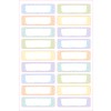 Slika enojnega lista, artikel: ETVET36M, tekstilne etikete, format: 13 x 45 mm, 18 etiket/list?