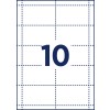 Štancni načrt posameznega lista A4, Artikel: L4727-20, vložni ščitniki, Format: 54 x 90 mm.