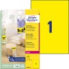 Slika pakiranja z listom etiket: Avery Zweckform etikete v posebnih barvah, Izdelek: L6006-25, Format: 210 x 297 mm, Primernost za tiskanje: črno-beli laserski tiskalnik, barvni laser, Vsebina: 25 etiket / 25 listov, 1 etiketa/list?
