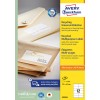 Embalažna slika: Avery Zweckform reciklirane univerzalne etikete, artikel: LR3424, format: 105 x 48 mm, primernost za tiskalnik: brizgalni, črno-beli laserski, laserski barvni, vsebina: 1.200 etiket / 100 listov, 12 etiket/list.