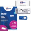 Pakiranje z listom etiket: Avery Zweckform, Artikel: POL20MA66-5DR, Magnetne imenske tablice, dimenzije: 68 x 22 mm, primerno za tiskalnike: barvni laser, črno-beli laser, inkjet, vsebina: 5 tablic / 24 vložnih tablic / 1 list, 24 kartic/list?
