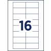 Stanzrisba posameznega lista A4, Artikel: POL35MA66-10DR, Imenovalne oznake, Format: 80 x 34 mm